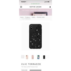 NWT NATIVE UNION XS MAX CASE.